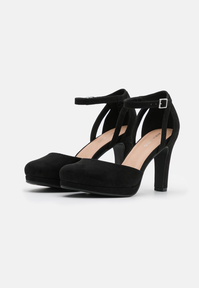 Talons Anna Field High Noir Femme | GOM-1264154